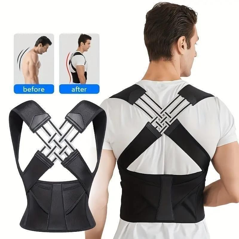 Intelligent Posture Corrector Back Support Belt – Adjustable & Breathable